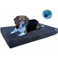 thumbnail image 1 of Dogbed4less Memory Foam Pet Bed for Small Medium Large XL Dog & Waterproof Case, 1 of 8