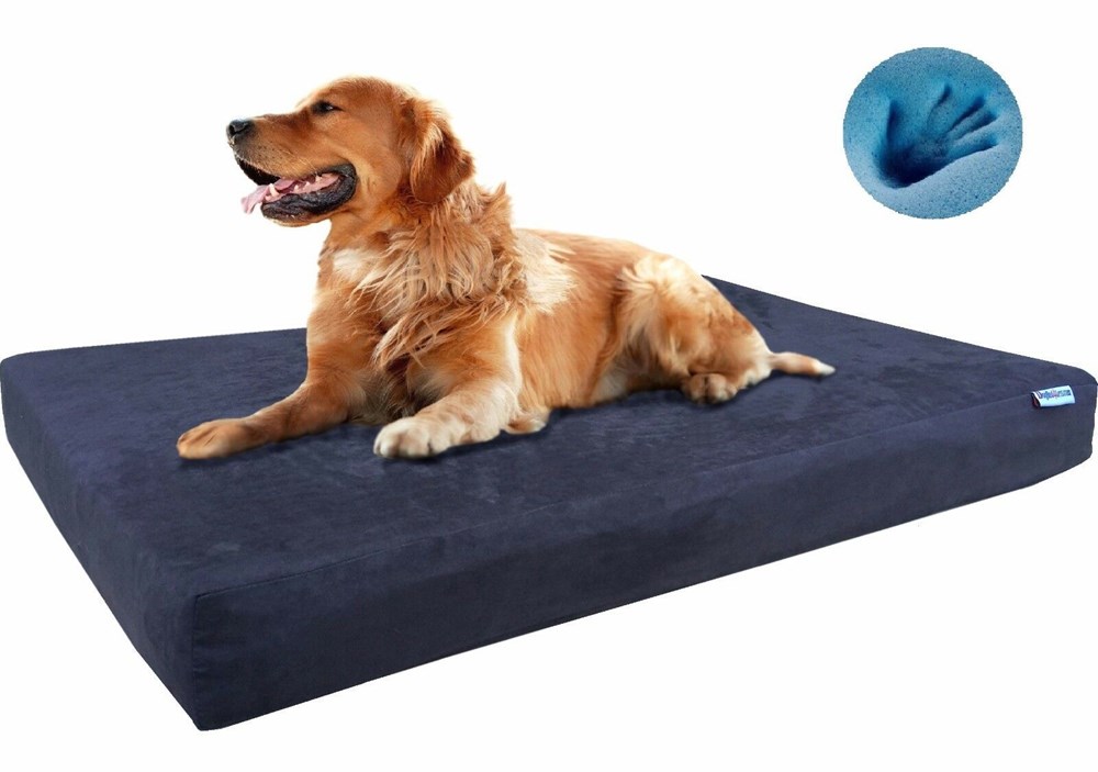 FurHaven Pet Dog Bed Deluxe Memory Foam Outdoor Convertible Mattress
