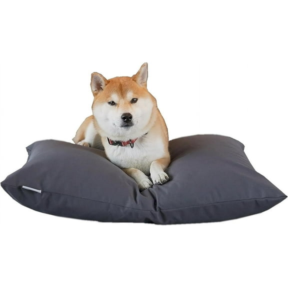 Dogbed4less Memory Foam Snuggle Calming Sleep Bed w/ Waterproof Washable Cover for Small/Medium Dogs