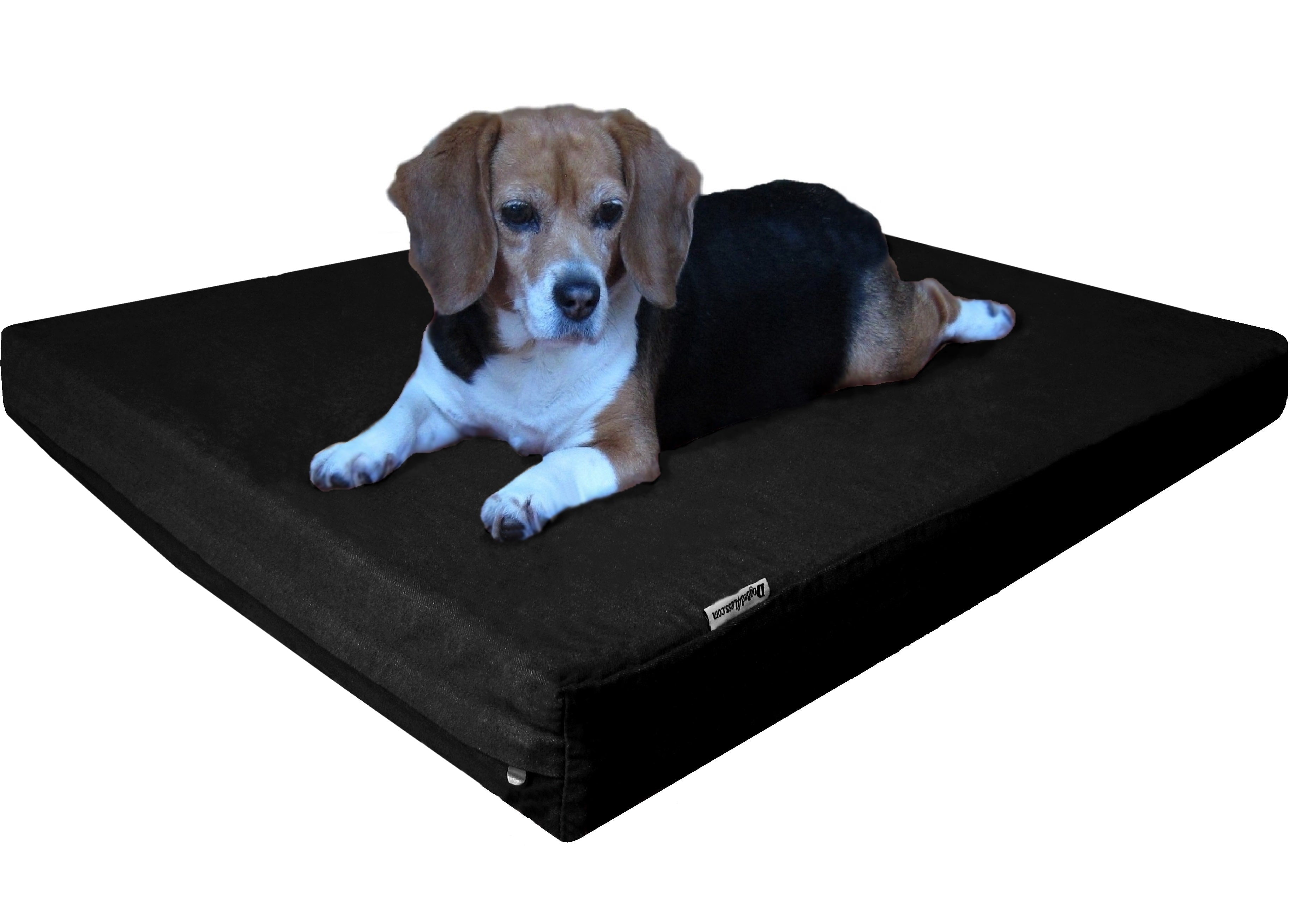 Gallery Detail: Dogbed4Less 35X20X4 Orthopedic Memory Foam Dog Mattress With Black