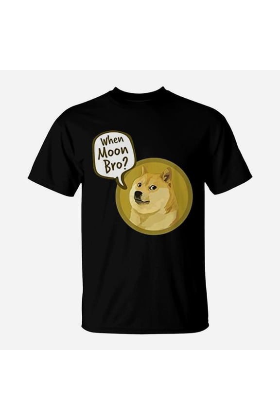 Doge Coin When Moon TShirt