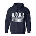thumbnail image 1 of Doge Department Of Efficiency Sarcastic Humor Novelty Funny Men's Hoodies, 1 of 2