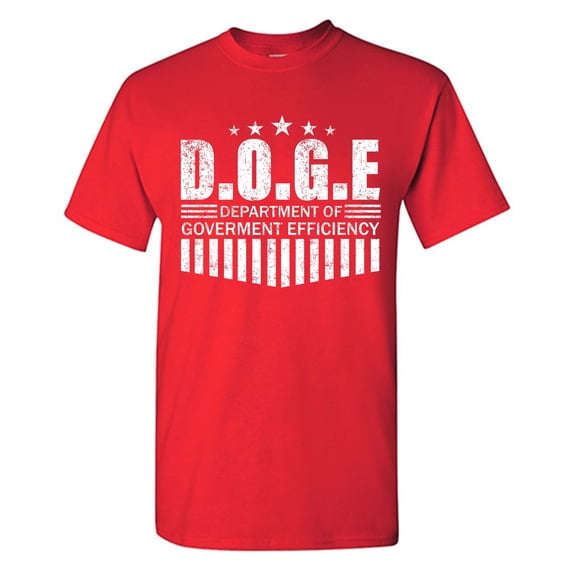 Doge Department Of Efficiency Sarcastic Humor Graphic Tees Gift For Mens Novelty Funny T Shirt