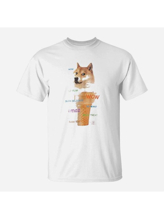 Doge Meme In A Cone TShirt