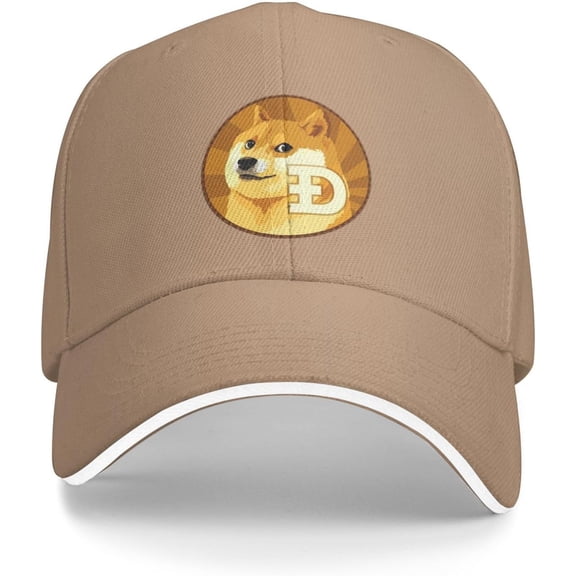 Dogecoin Baseball Caps Men Women Windproof Breathable Fashion Hat Athletic