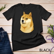 Dogecoin Dog Head Blockchain Shiba Inu Cryptocurrency T-shirt Sweatshirt