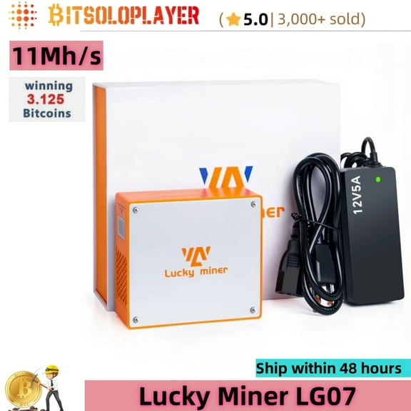 Dogecoin Miner Lucky Miner LG07 Hashrate 11MH/S 12W WiFi 2.4G Litecoin Miner Scrypt Algorithm ASIC Miner Crypto Mining Machine