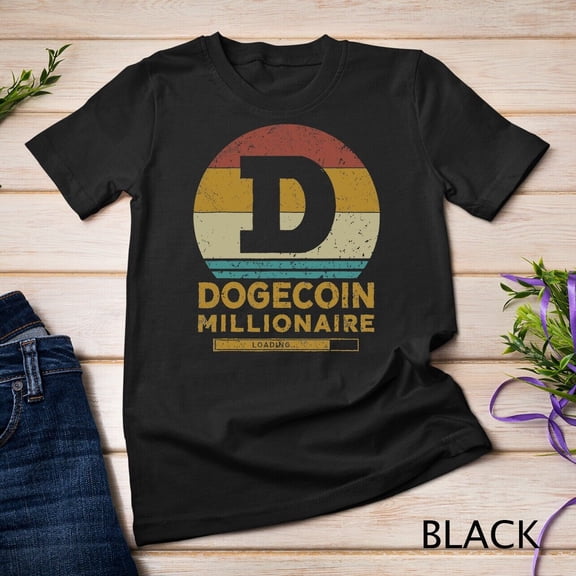 Dogecoin Miner Millionaire Vintage T-Shirt