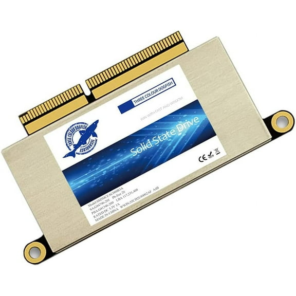 Dogfish 512GB SSD for MacBook PCIe Gen3x4 M.2 NVMe, Internal Solid State Drive Upgrade for MacBook Pro A1708 (2016-2017)