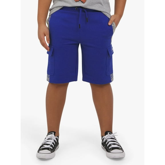 Dogg Supply Boys Pull-On Varsity Cargo Shorts, Sizes XS-XXL