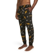 DOGG SUPPLY Men's Microfleece Pull-On Sleep Joggers with Pockets, Sizes XS-3XL