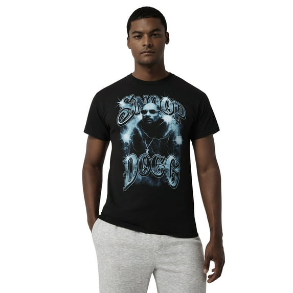 Dogg Supply Short Sleeve Round Neck Graphic Prints Cotton, Black T-Shirt (Men's)