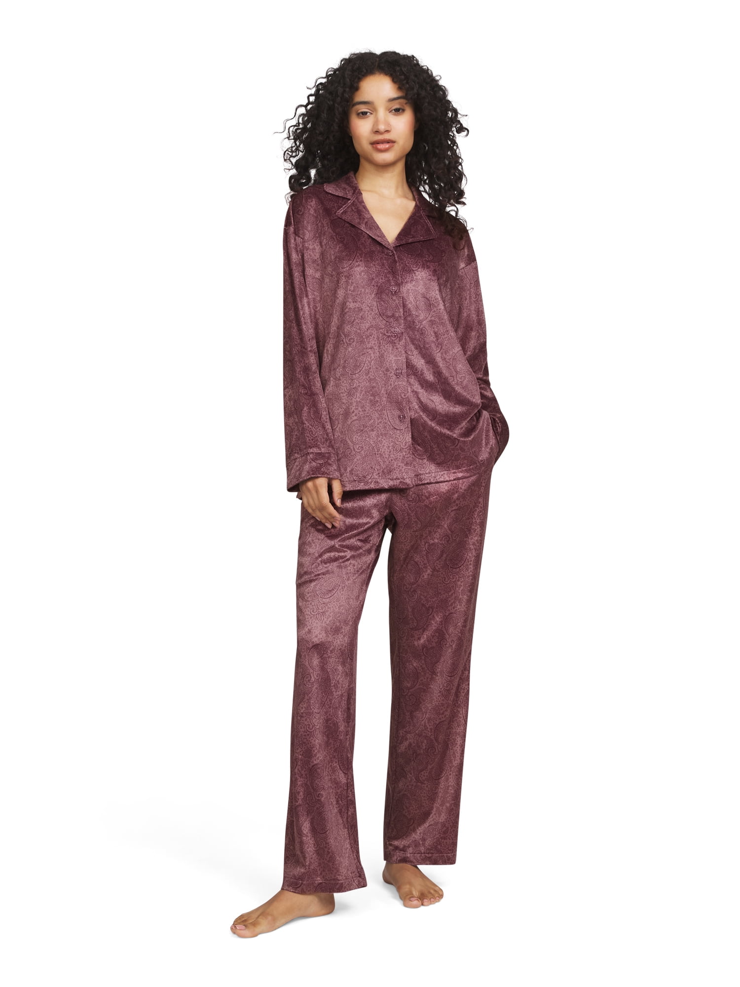 Plus size button down pajamas hotsell