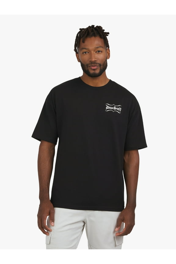 by Snoop Dogg All Gender Bandana Print Graphic Tee Shirt, Men's Sizes XS-5XL