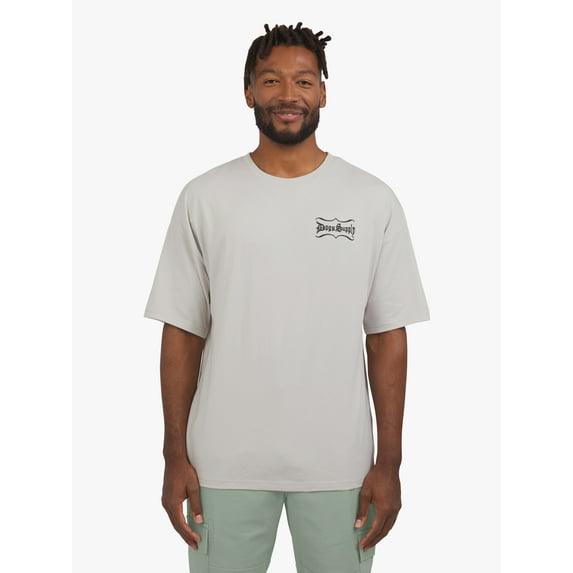 Dogg Supply by Snoop Dogg All Gender Bandana Print Graphic Tee Shirt, Men's Sizes XS-5XL