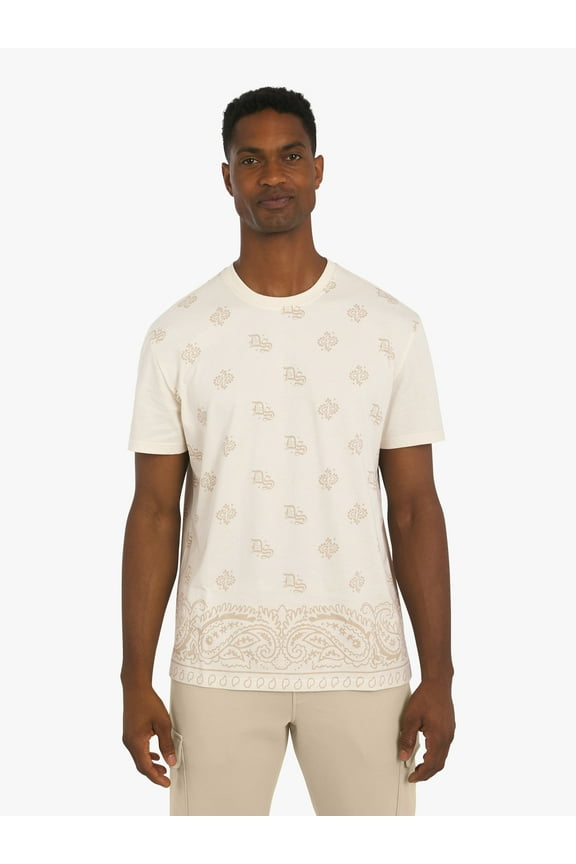 by Snoop Dogg All-Gender Young Men's and Women's Bandana Crew Top Tee Shirt, Sizes XS - 5XL.