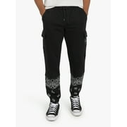 DOGG SUPPLY by Snoop Dogg All-Gender Young Men's and Women's Bandana Joggers, Sizes XS - 3XL