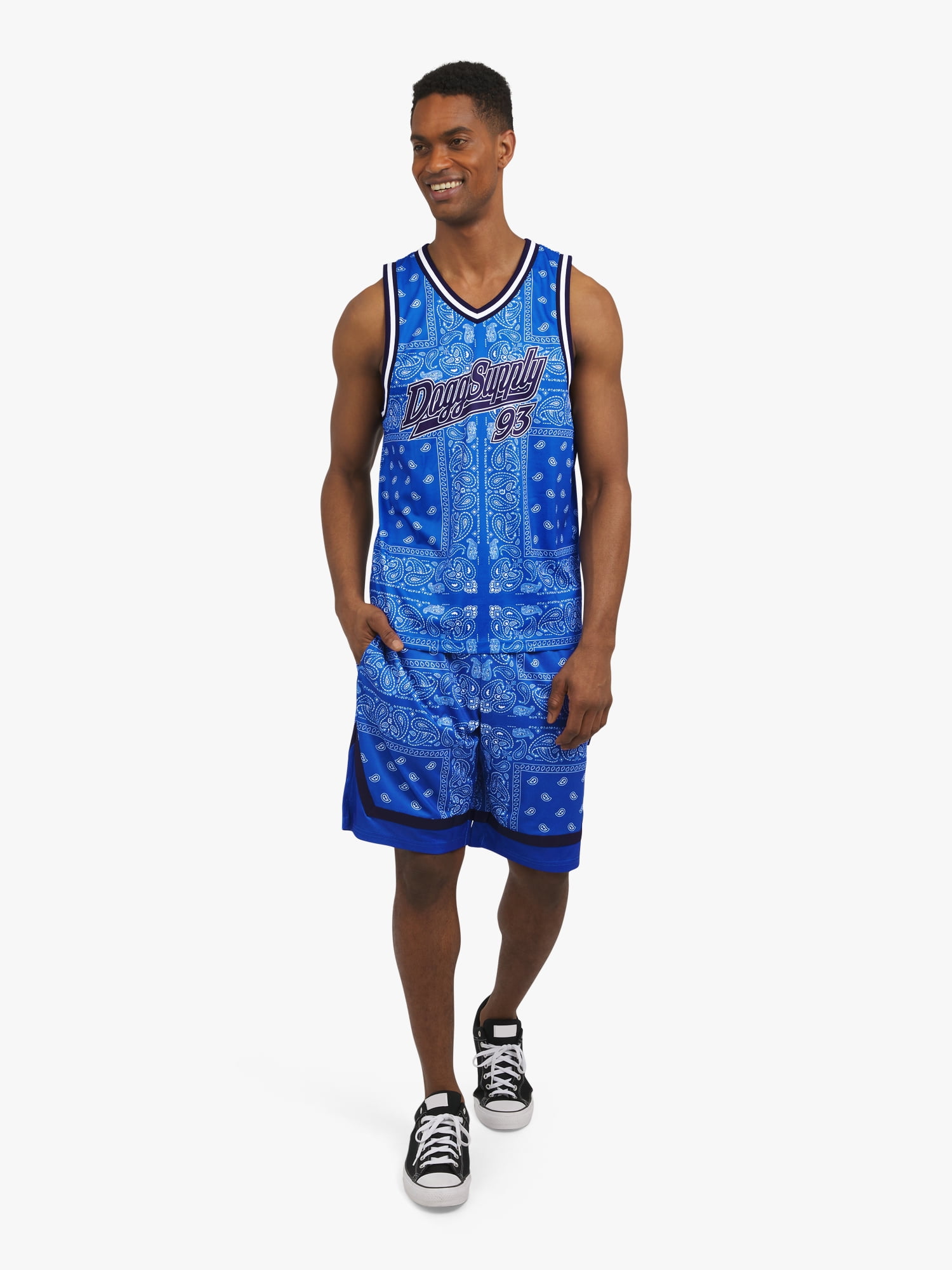 Dogg Supply by Snoop Dogg Basketball Jersey Tank Top, Men's Sizes