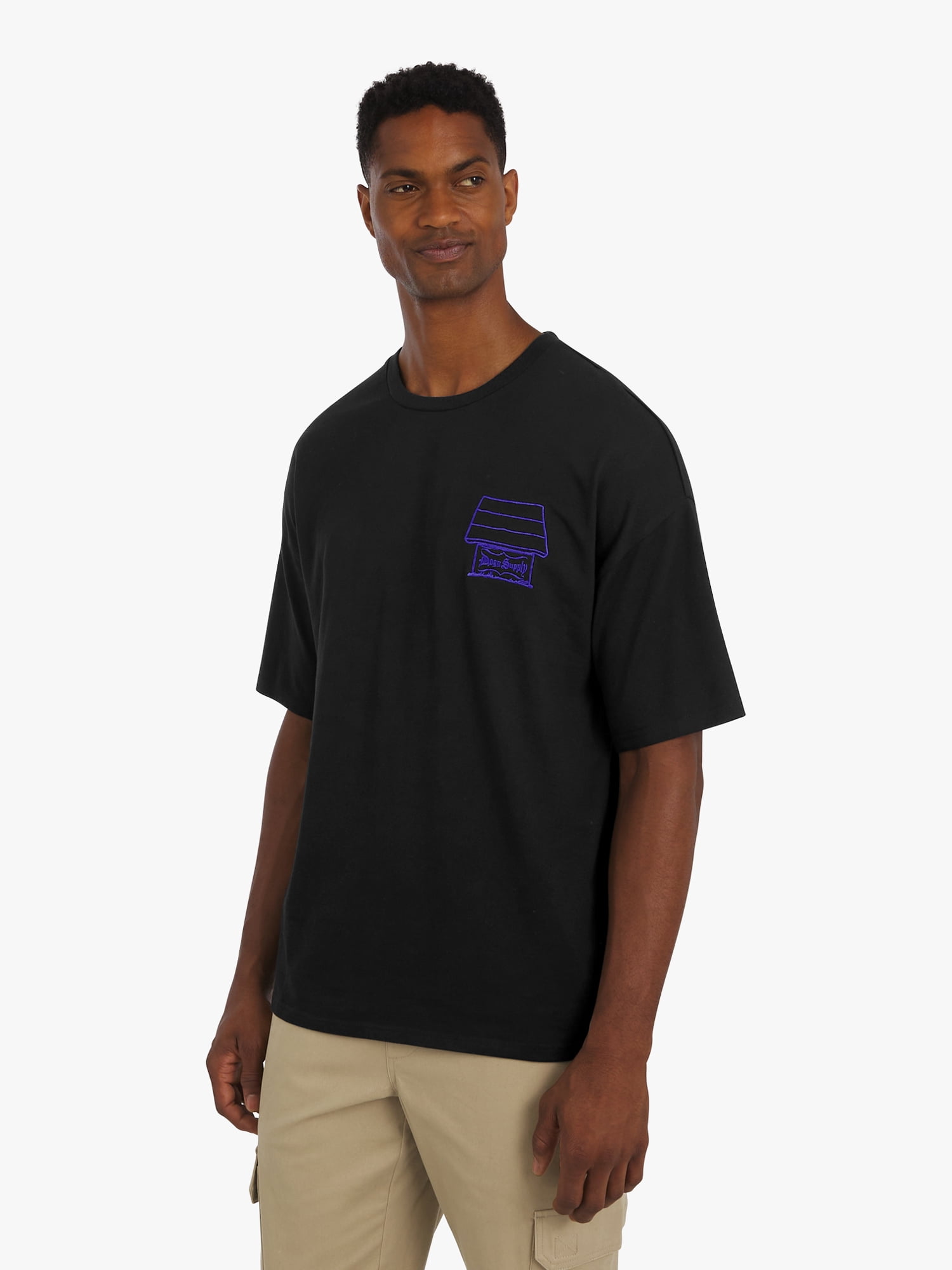 Dogg Supply by Snoop Dogg All-Gender Young Men's and Women's Collegiate Graphic Tee Shirt, Sizes XS - 5XL