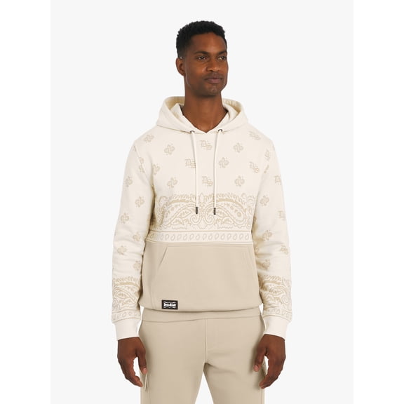 Dogg Supply by Snoop Dogg All-Gender Young Men's and Women's Panel Popover Hoodie, Sizes XS - 5XL