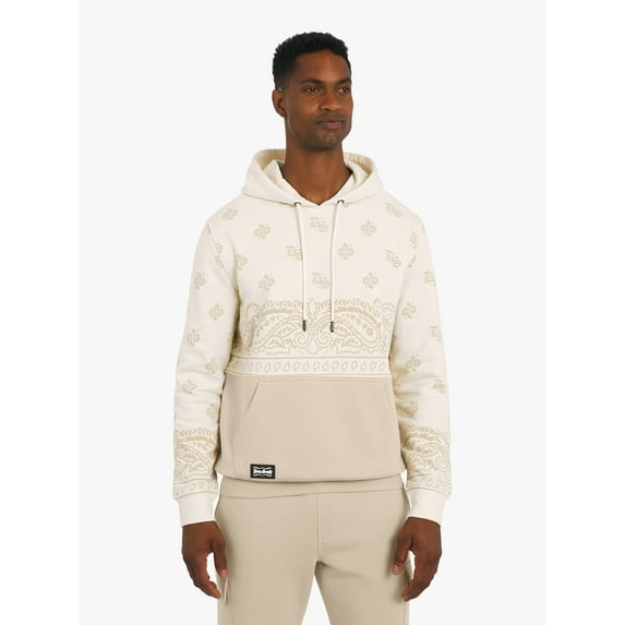 Dogg Supply by Snoop Dogg All-Gender Young Men's and Women's Panel Popover Hoodie, Sizes XS - 5XL