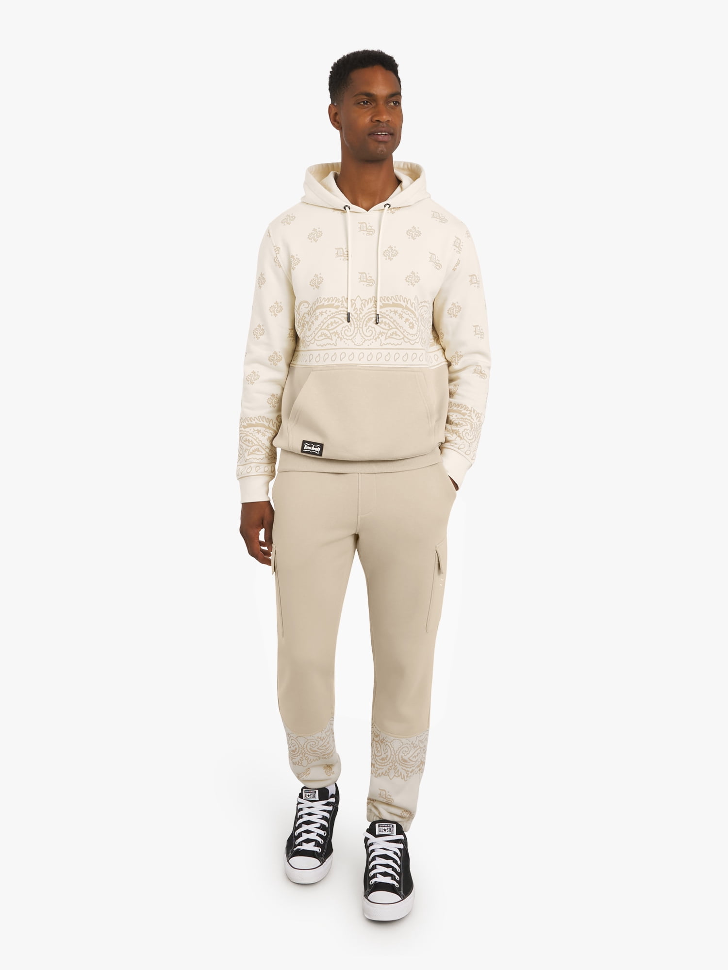Dogg Supply by Snoop Dogg All-Gender Young Men's and Women's Bandana Joggers, Sizes XS - 5XL