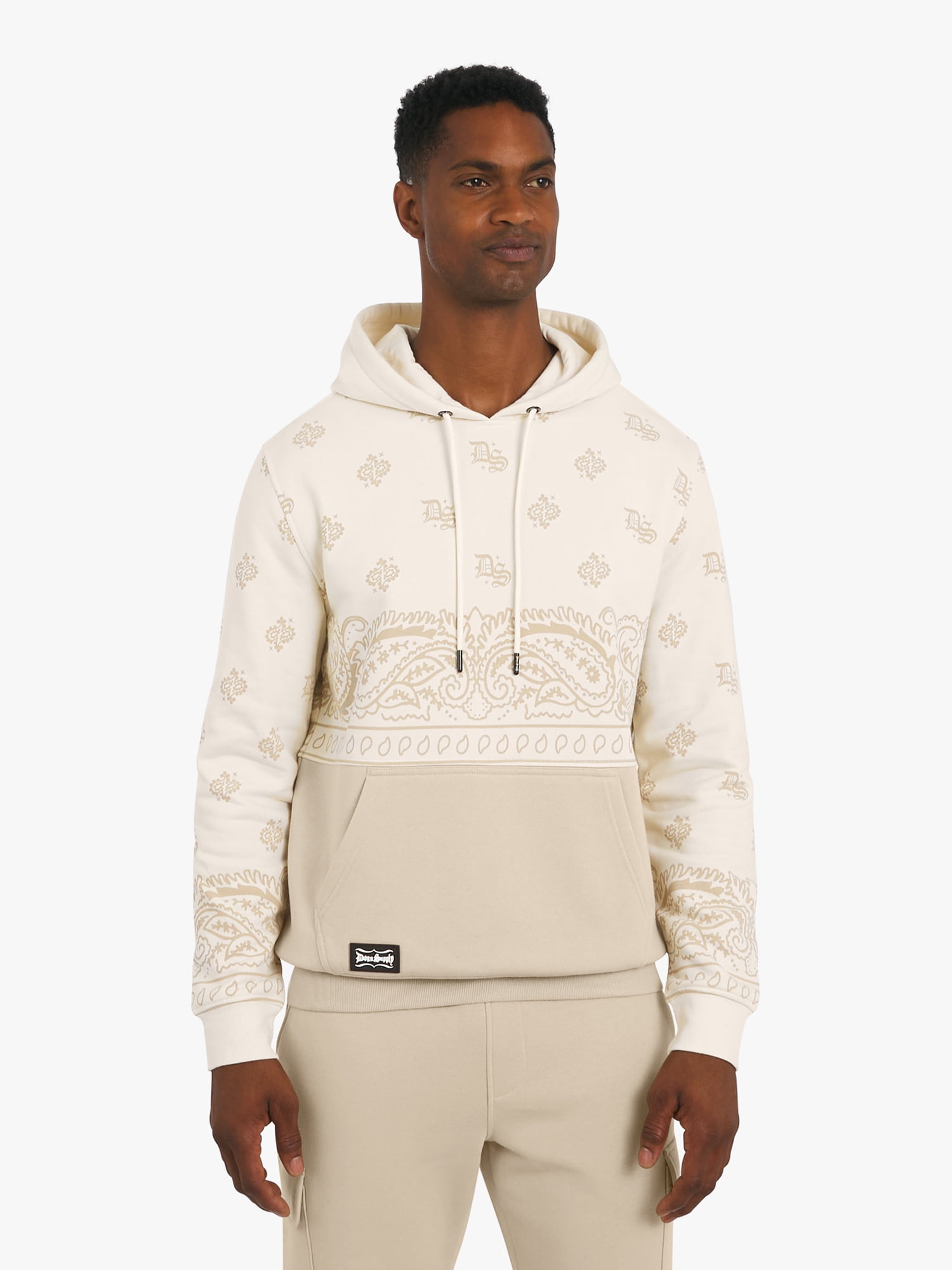 Dogg Supply by Snoop Dogg All-Gender Young Men's and Women's Panel Popover Hoodie, Sizes XS - 5XL