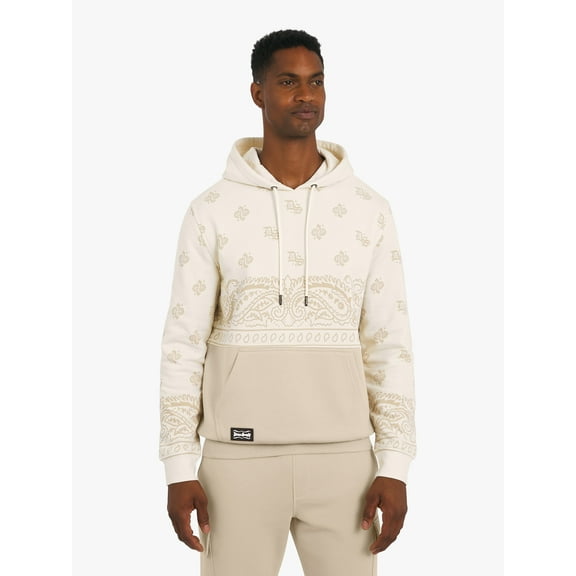 Dogg Supply by Snoop Dogg All-Gender Young Men's and Women's Panel Popover Hoodie, Sizes XS - 5XL