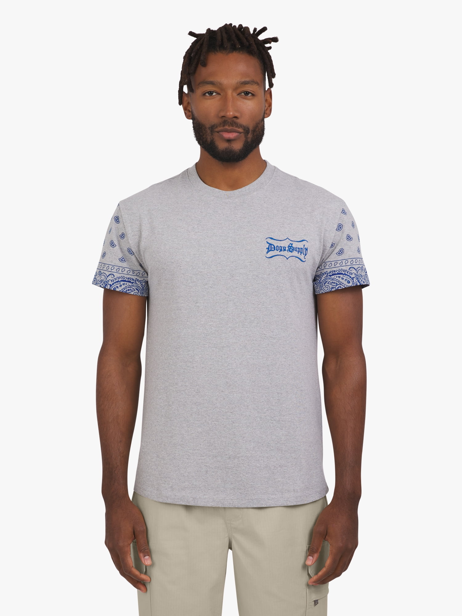 Dogg Supply by Snoop Dogg All Gender Varsity Print Crewneck Dogg Supply by Snoop Dogg All Gender Varsity Print Crewneck
