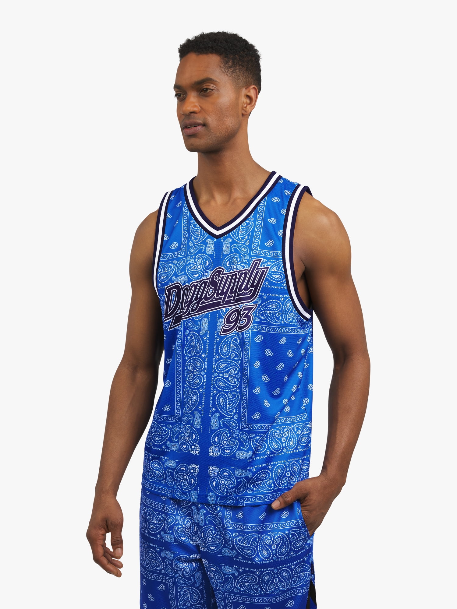 Dogg Supply by Snoop Dogg Basketball Jersey Tank Top, Men's Sizes