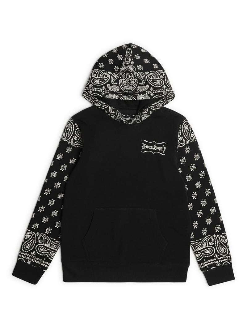 Dogg Supply by Snoop Dogg Boys Paisley Hoodie, Sizes 4-18