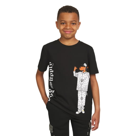 Dogg Supply by Snoop Dogg Boys' Short Sleeve Graphic Tee, Sizes 4-18
