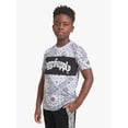 thumbnail image 1 of Dogg Supply by Snoop Dogg Little Boys & Big Boys Bandana Print Short Sleeve Tee, Sizes 4-18, 1 of 5
