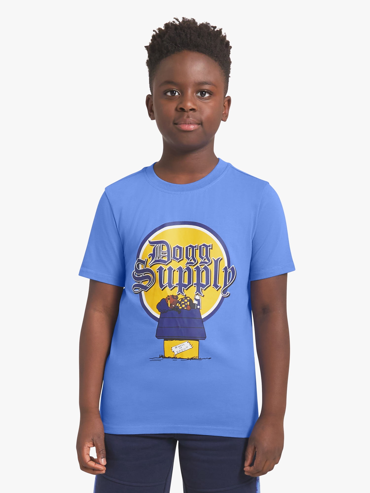 Dogg Supply by Snoop Dogg Little Boys & Big Boys Short Sleeve Graphic Tee, Sizes 4-18