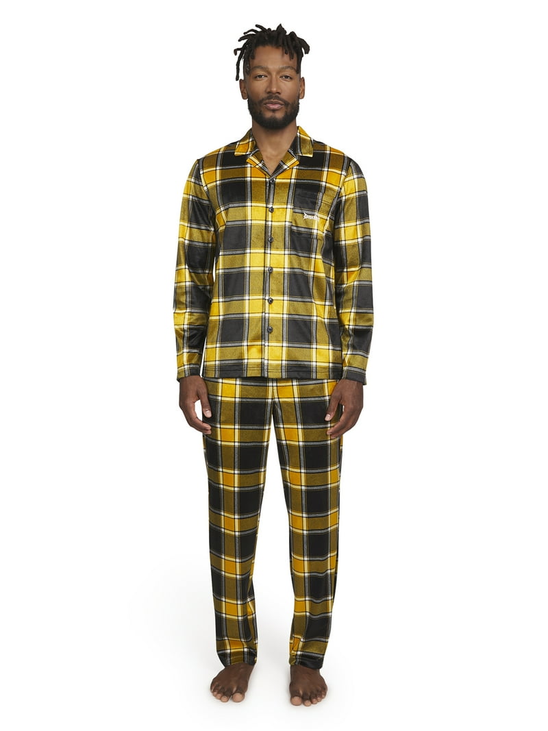 Mens Pajama Shirts Long Sleeve TRUE Style Men's Pajama Shirt