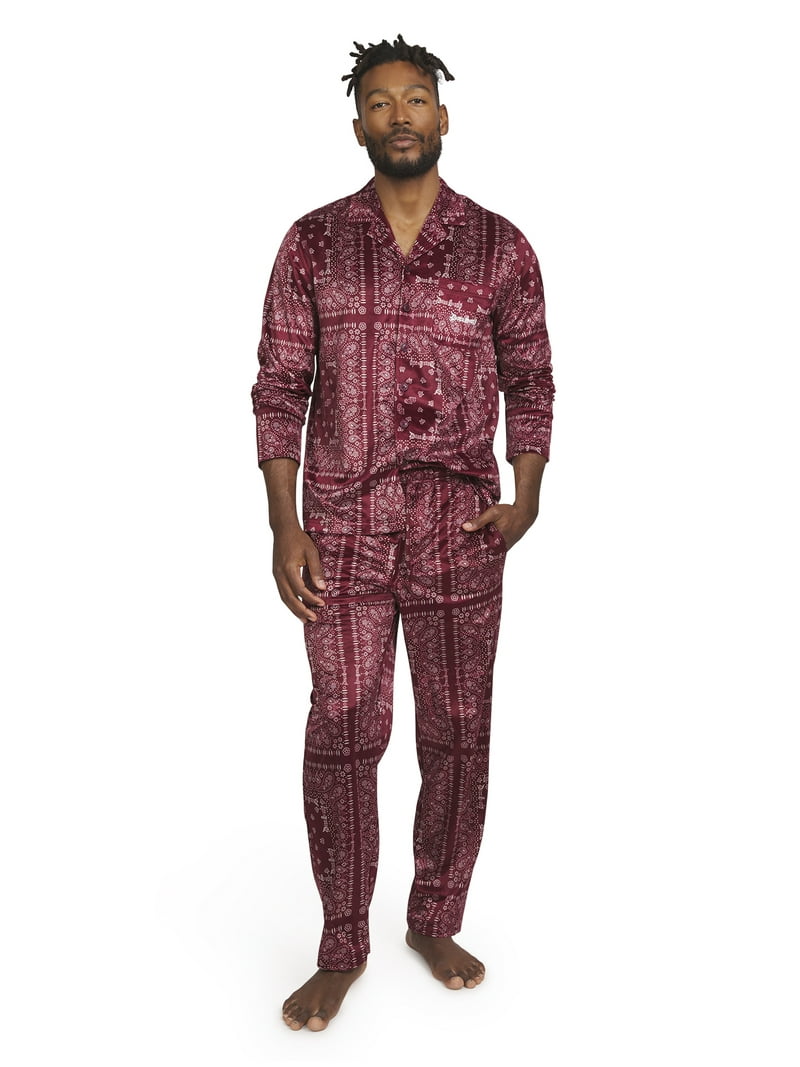 Dogg Supply by Snoop Dogg men's Microfleece Pajama Set - Walmart.com