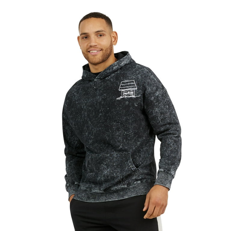 Acid wash pullover hot sale