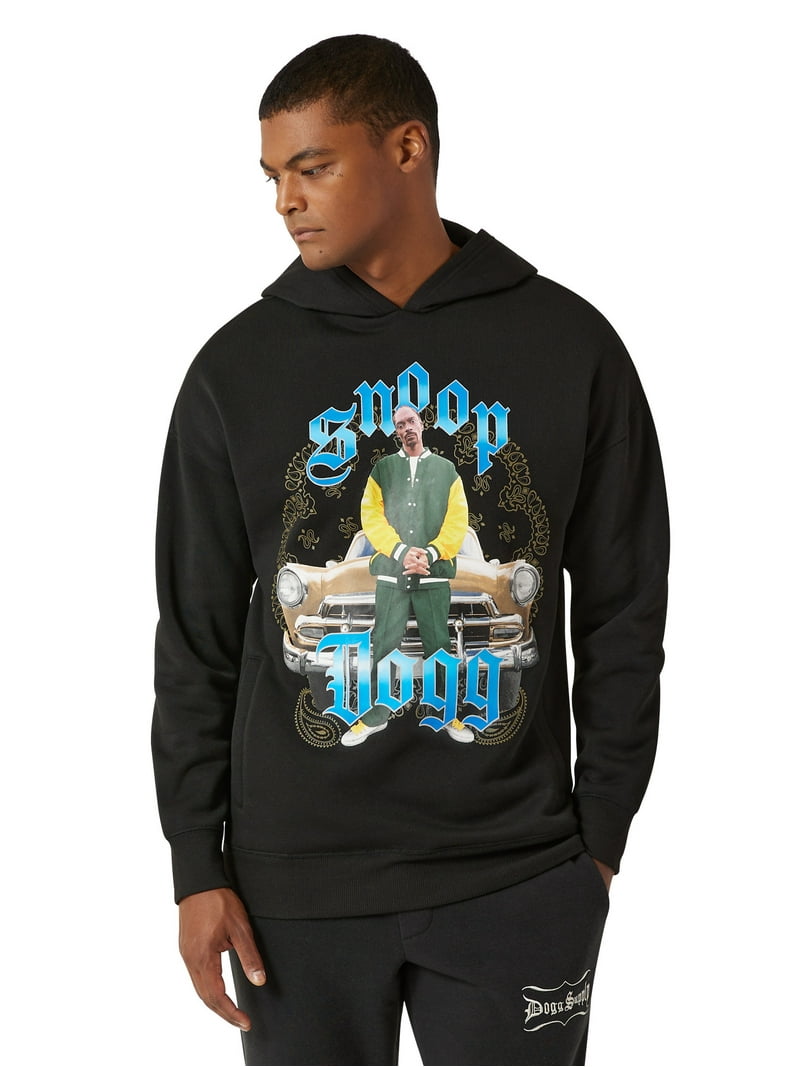 Dogg Supply by Snoop Dogg Men's & Big Men's Graphic Fleece Hoodie
