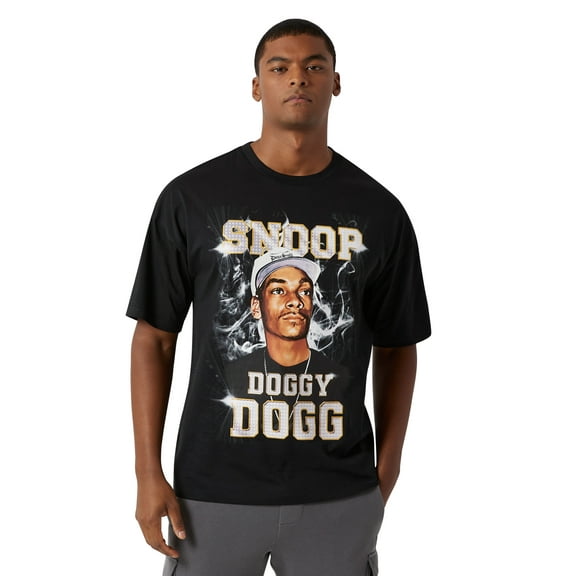 Dogg Supply by Snoop Dogg Men's & Big Men's Oversized Graphic T-Shirt, Sizes XS-3XL