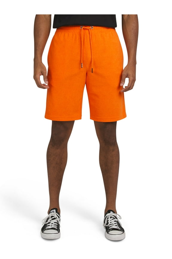 by Snoop Dogg Men's & Big Men’s Pull-On Jacquard Terry Shorts with Pockets, Sizes XS-3XL