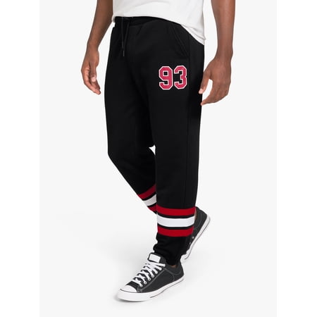 Dogg Supply by Snoop Dogg All-Gender Men's and Women's Varsity Fleece Joggers, Sizes XS-3XL