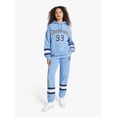 thumbnail image 1 of Dogg Supply by Snoop Dogg All-Gender Men's and Women's Varsity Fleece Joggers, Sizes XS-3XL, 1 of 10