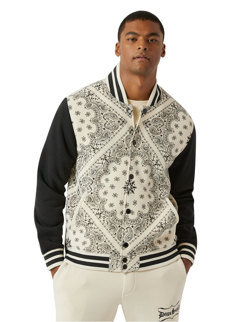 Dogg Supply by Snoop Dogg Men's & Big Men's Varsity Jacket, Sizes