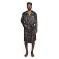 thumbnail image 1 of Dogg Supply by Snoop Dogg Men's Long Sleeve Microfleece Hooded Lounge Robe with Pockets, 1 of 7