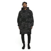 Dogg Supply by Snoop Dogg Men’s Lounge Blanket Hoodie with Kangaroo Pocket