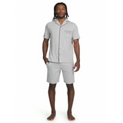 DOGG SUPPLY by Snoop Dogg Men's Notch Collar Shirt and Shorts Pajama Set, 2-Piece