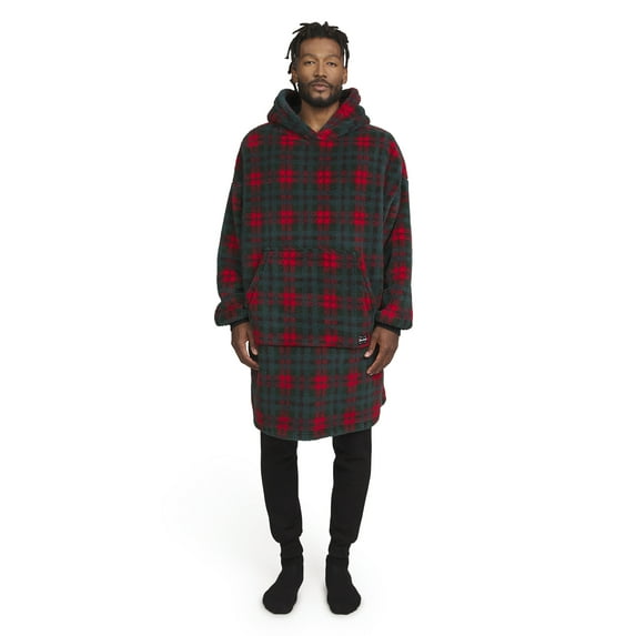 Dogg Supply by Snoop Dogg Men's Original Oversized Wearable Blanket with Kangaroo Pocket