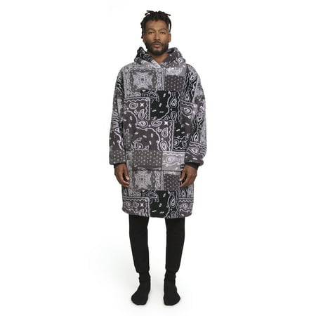 Dogg Supply by Snoop Dogg Men's Original Oversized Wearable Blanket with Kangaroo Pocket