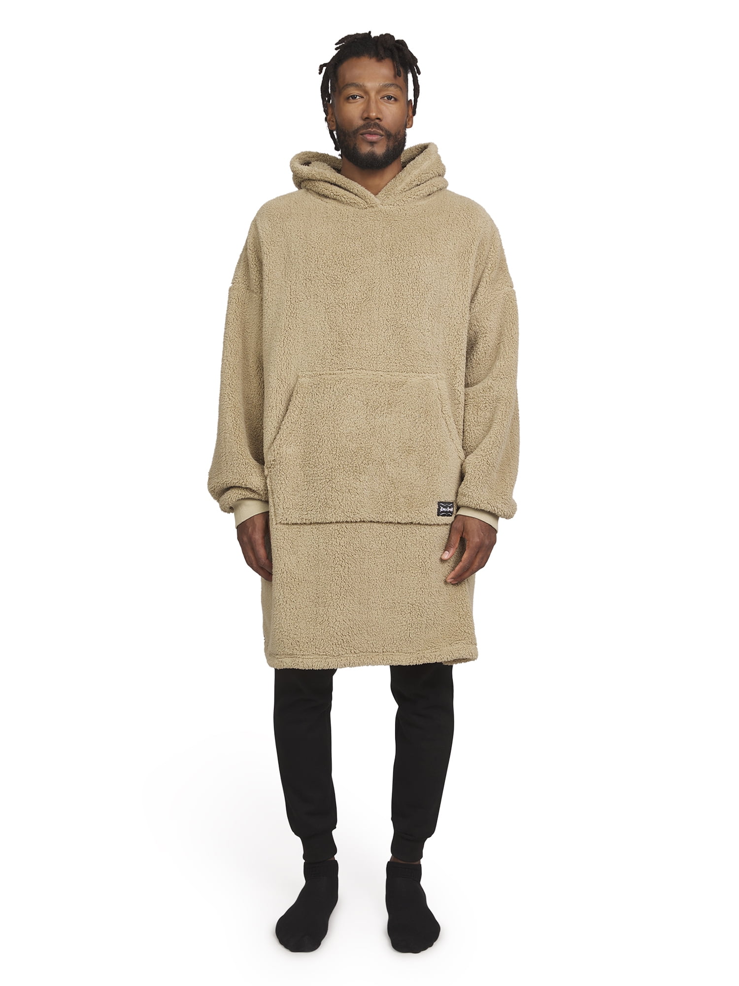 Dogg Supply by Snoop Dogg Men s Lounge Blanket Hoodie with Kangaroo Pocket Walmart