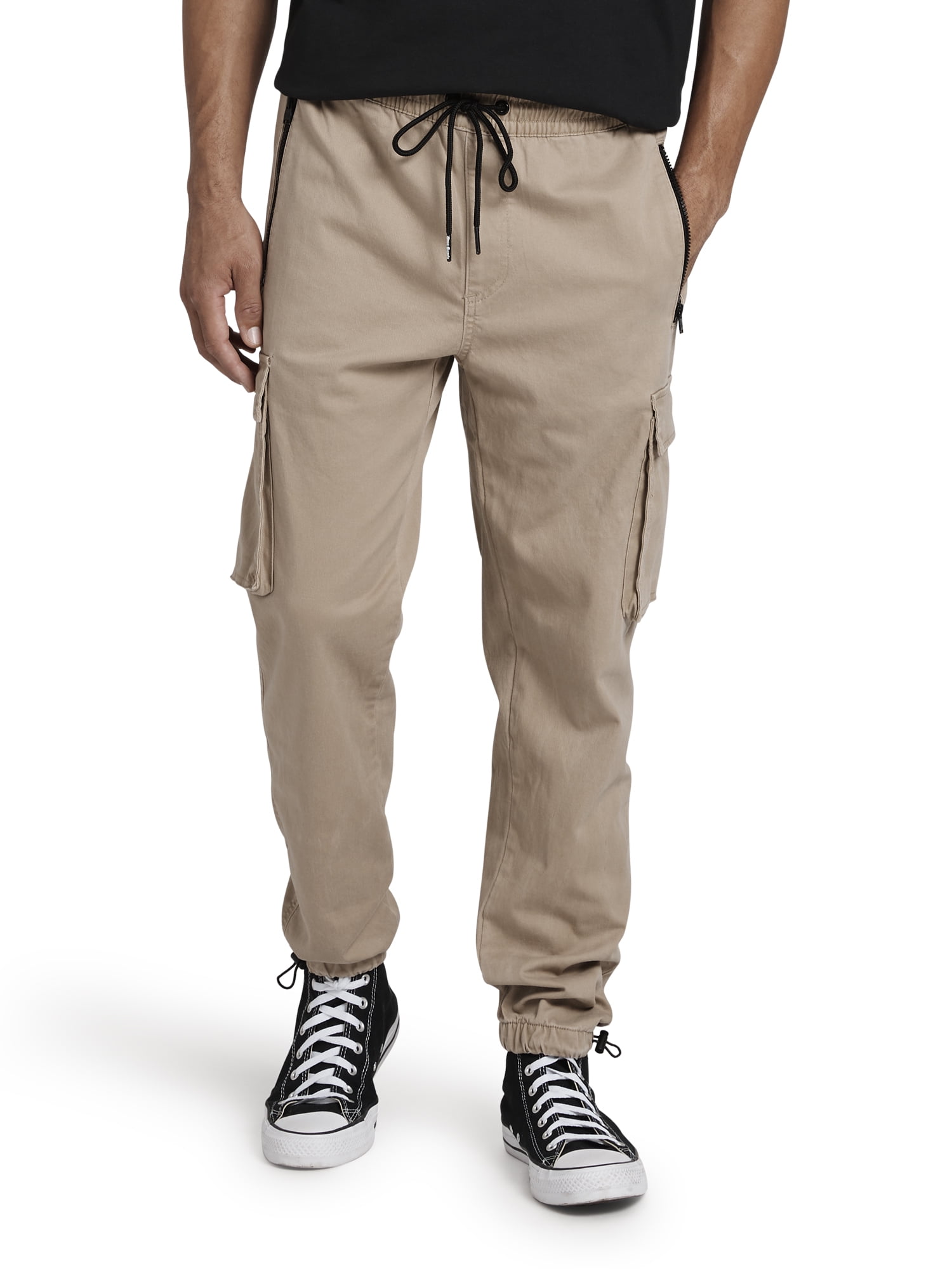 Dogg Supply by Snoop Dogg Men's and Big Men's Bungee Cargo Pants, Sizes  XS-3XL 